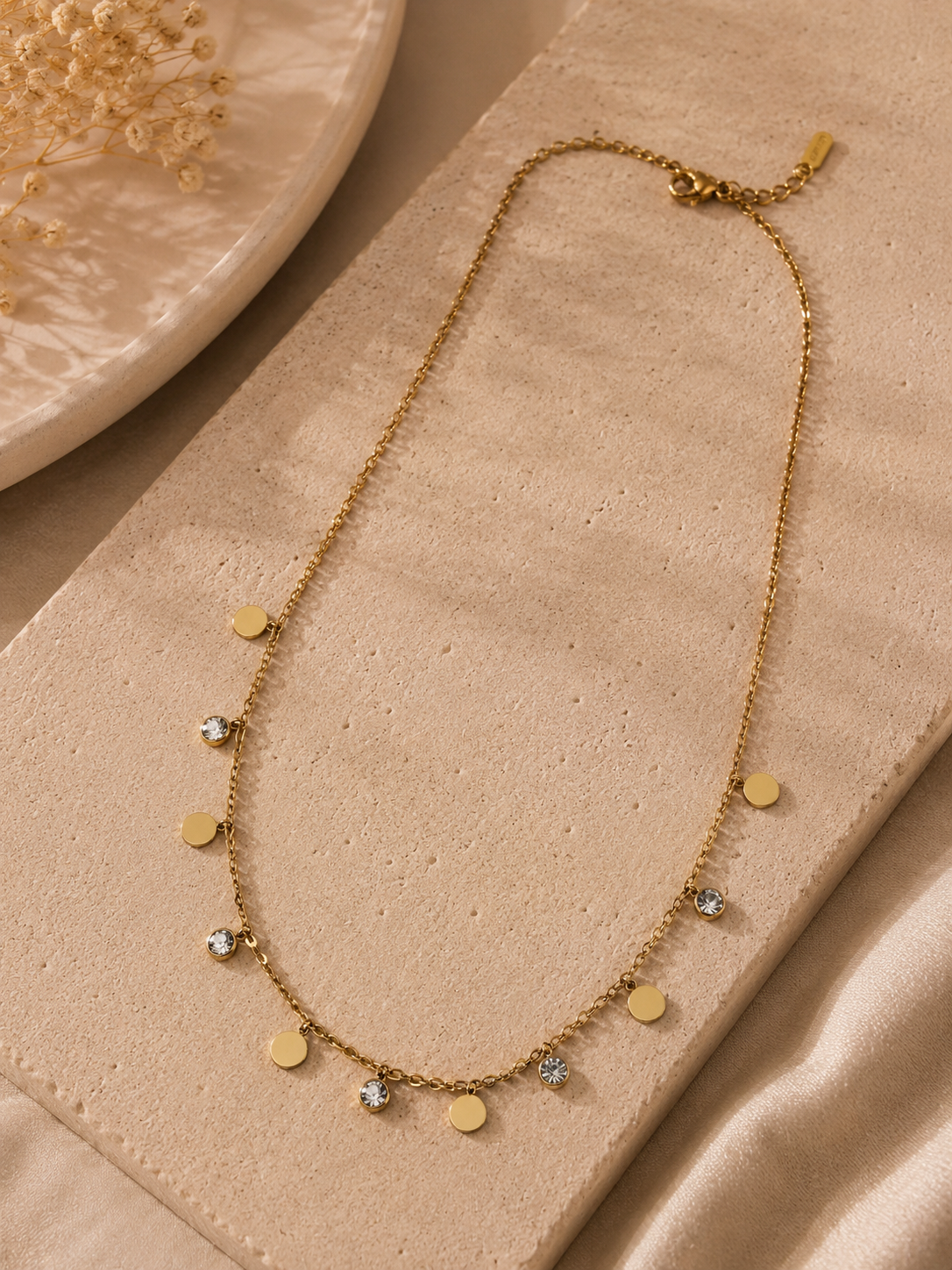 Elowen Disc Necklace