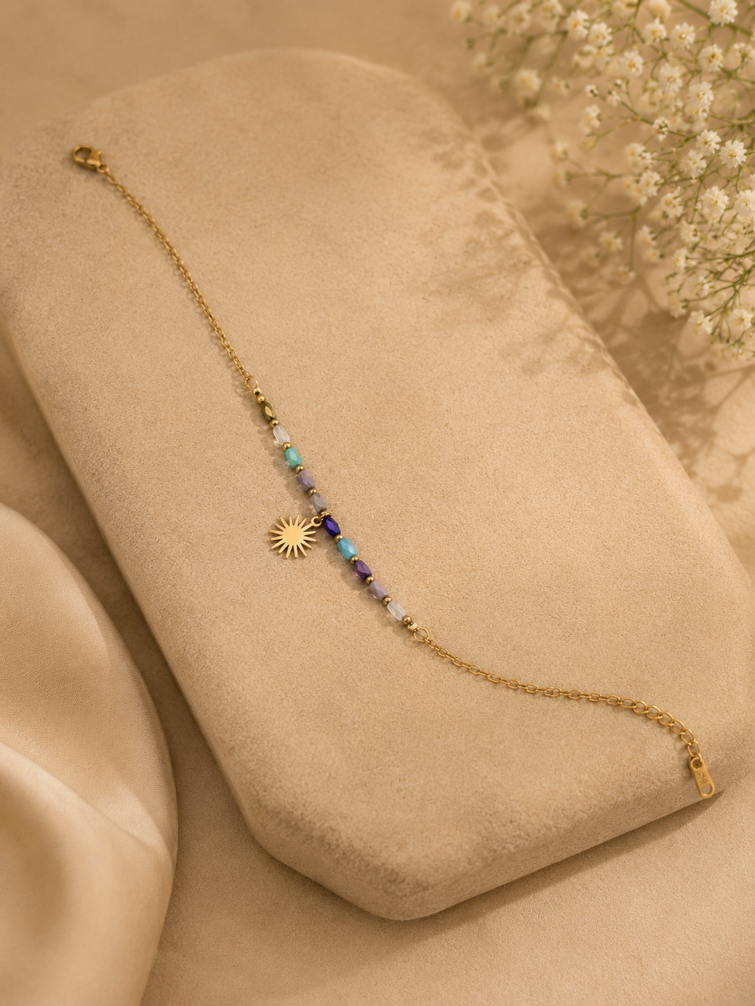 Beaded Charm Bracelet