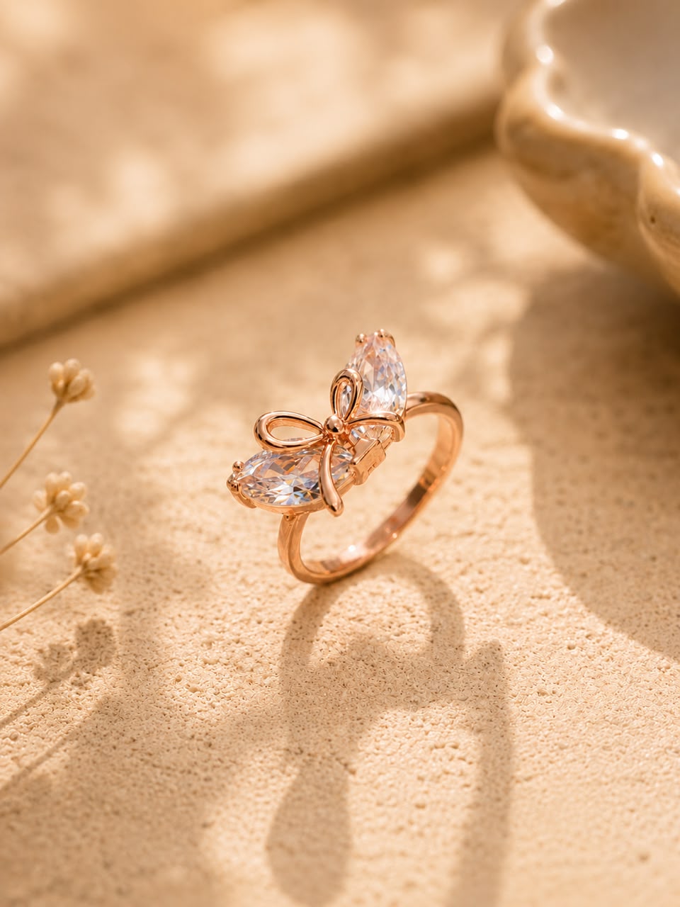 Zafina Bow Ring