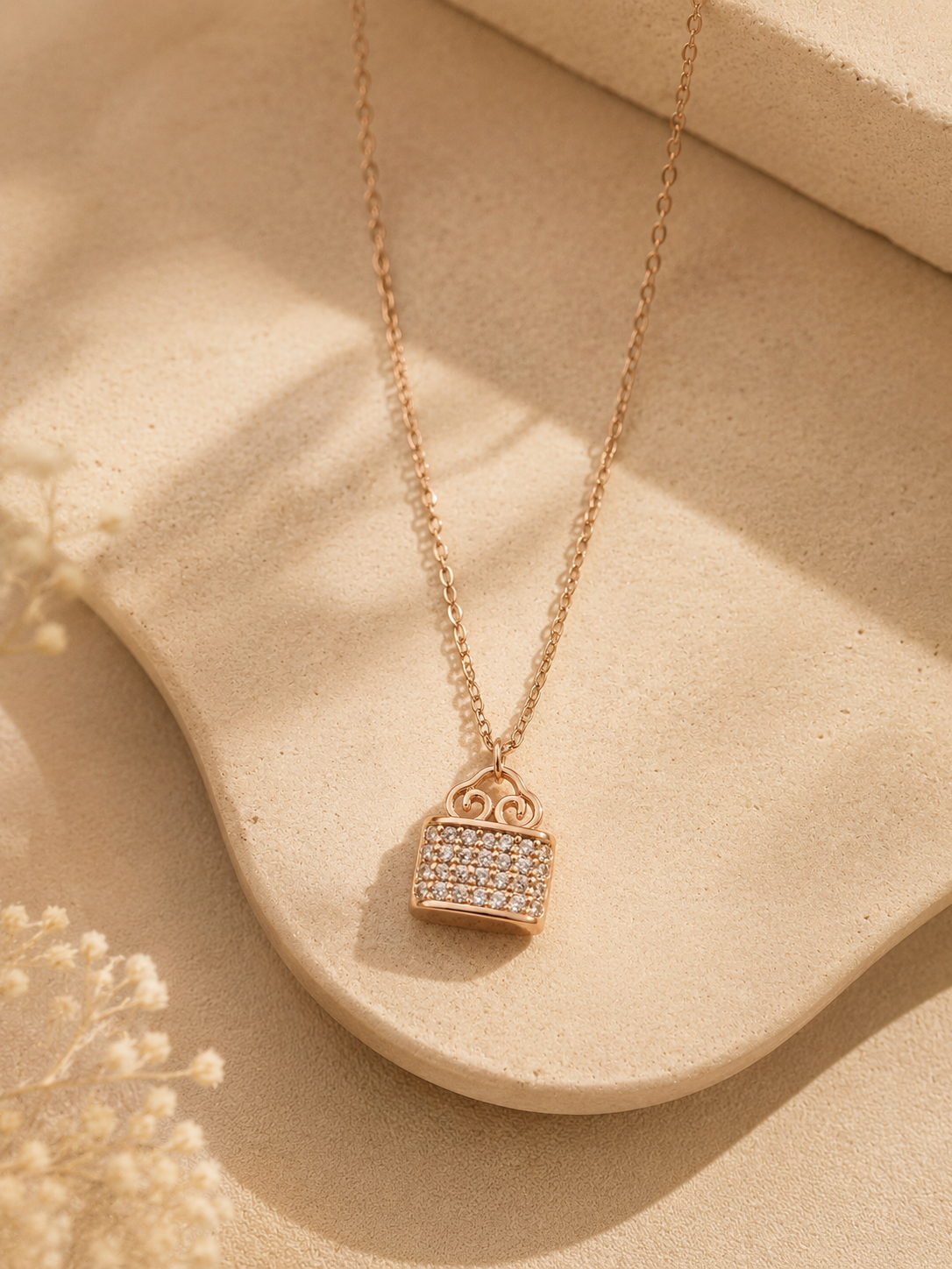 Treasure Lock Necklace