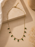 Verdelle Drop Necklace