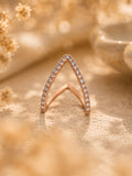 Zavelle Chevron Ring