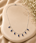 Sapphire Drift Necklace