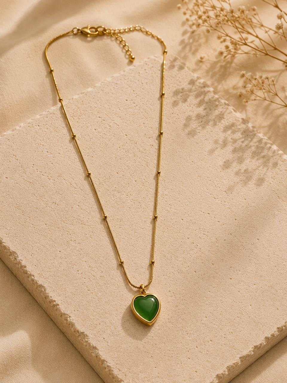 Verdelle Heart Necklace