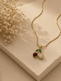 Cerise Charm Necklace