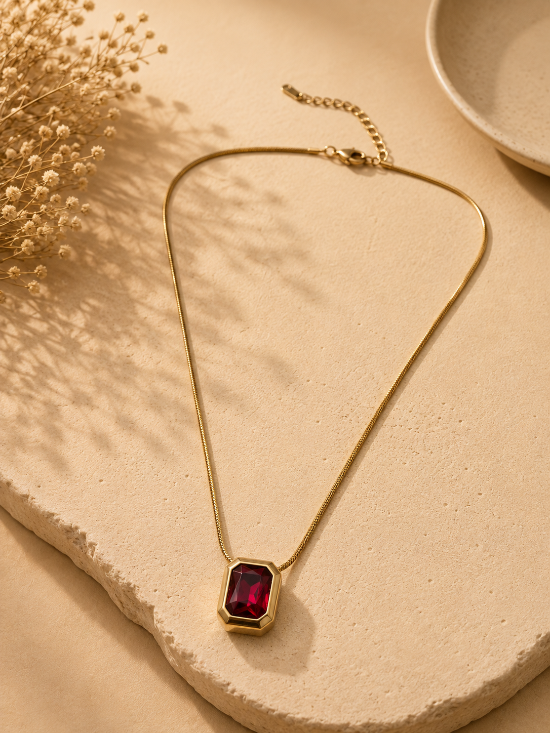 Elara Gemstone Necklace