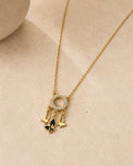 Noir Papillon Necklace